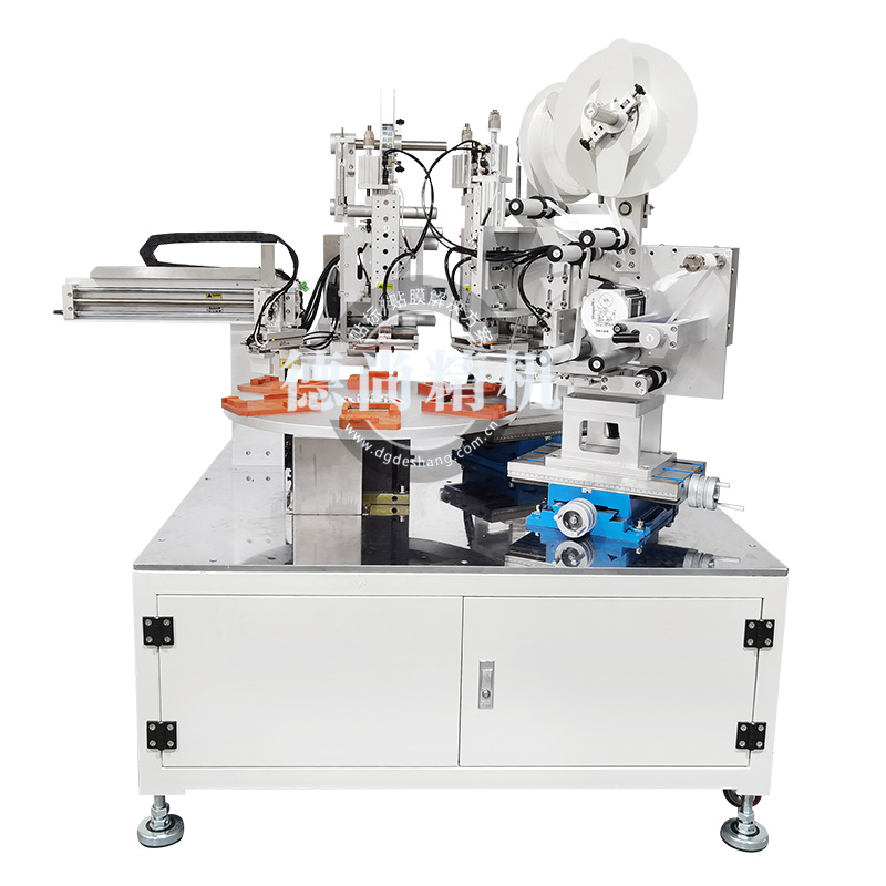 POS機全自動轉盤式貼標機